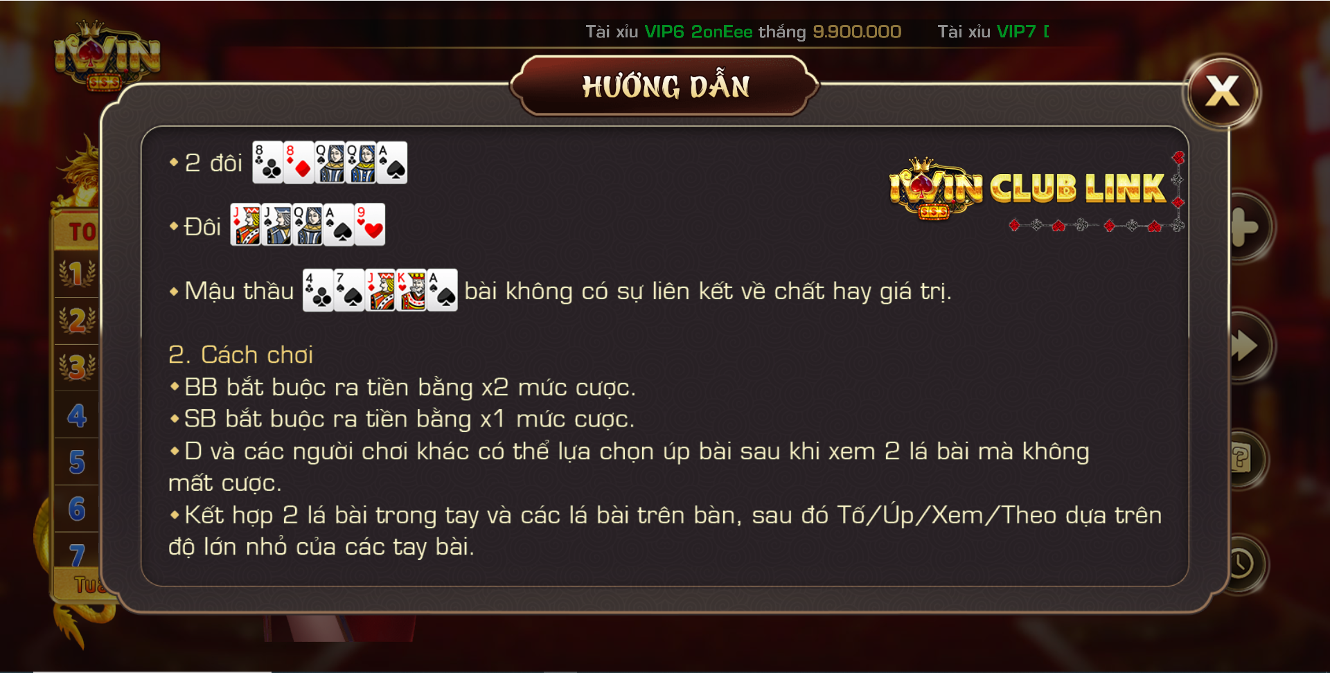 cách chơi poker iwin