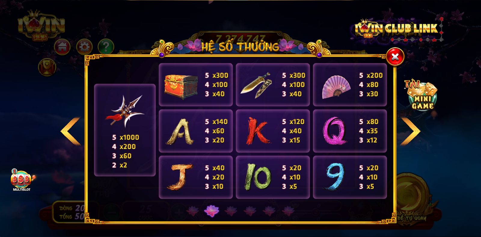 hệ số thưởng game nổ hũ điêu thuyền iwin club